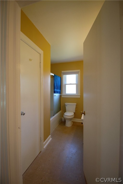 9893 Francisco Road Farmville, VA 23901 - Photo 13 of 26 a bathroom with a toilet sink and shower