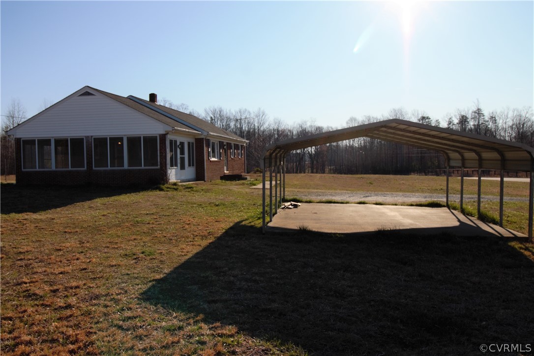 9893 Francisco Road Farmville, VA 23901 - Photo 21 of 26 a view of a house with a yard