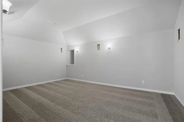 a view of empty room