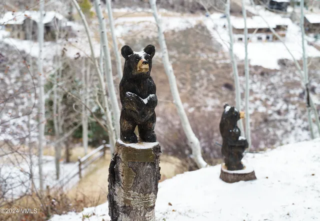 a view of city from a balcony