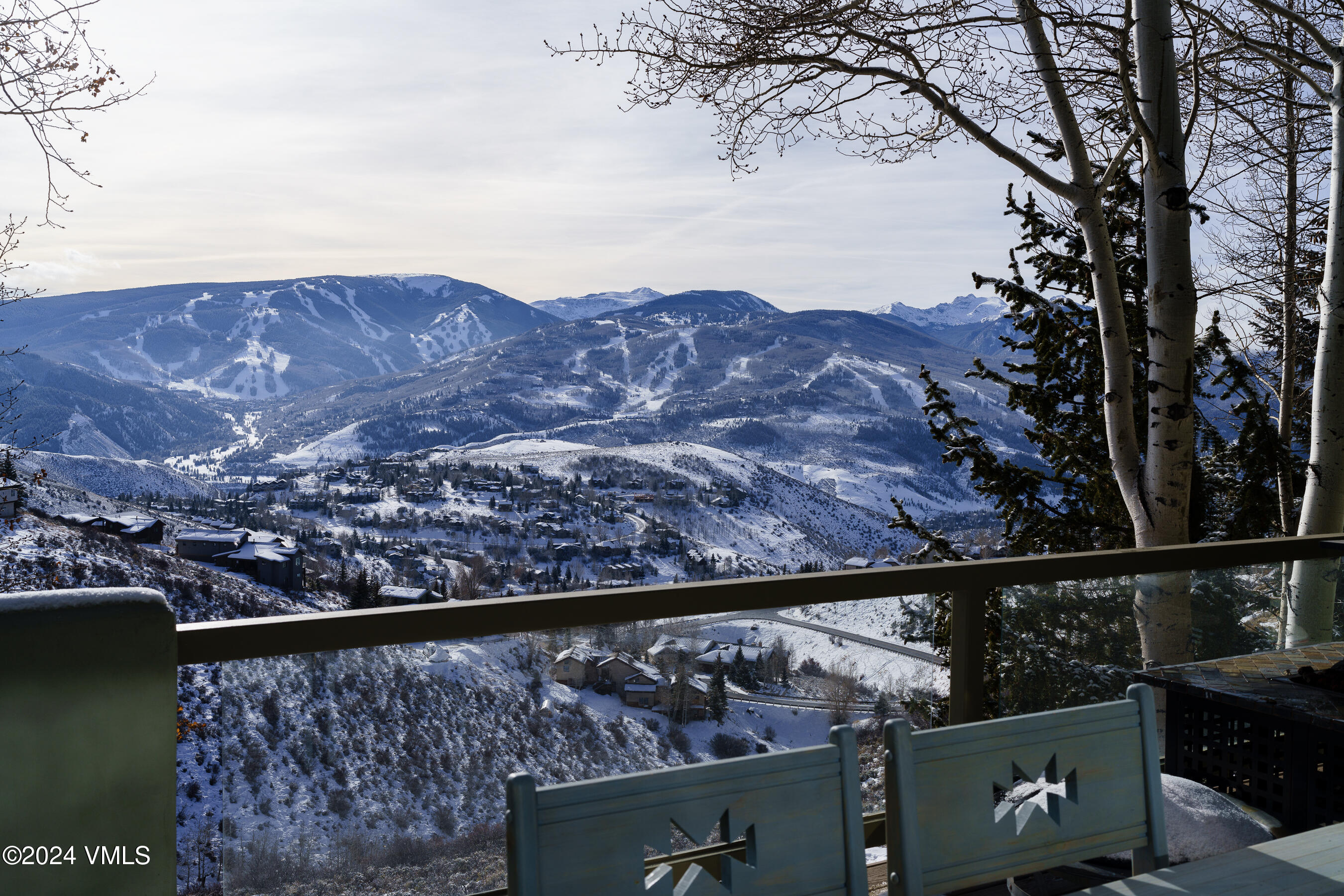 4747 Wildridge Road Avon, CO 81620 - Photo 8 of 51 a view of city from a balcony