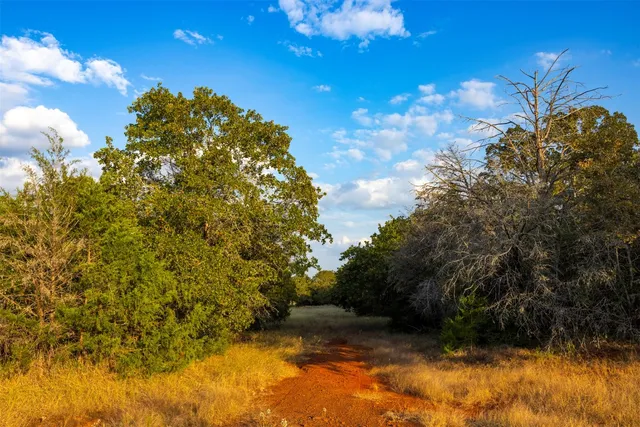 a view of a lake with an outdoor space