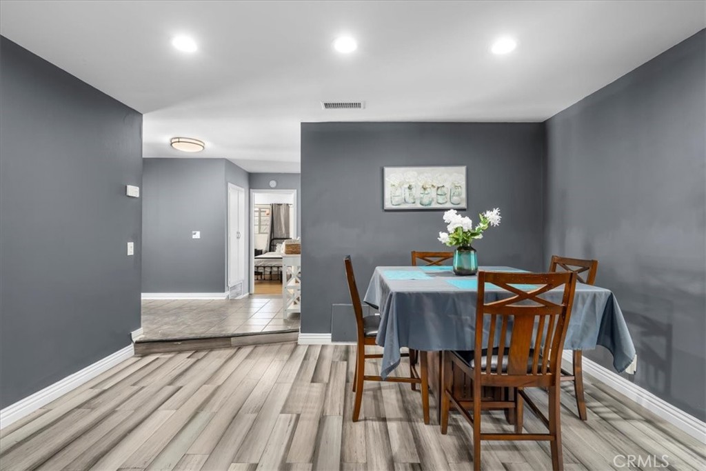 1733 East Dimondale Drive Carson, CA 90746 - Photo 4 of 43 a view of a dining room with furniture and wooden floor