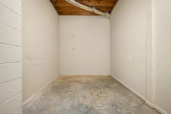 a view of backyard with wooden deck