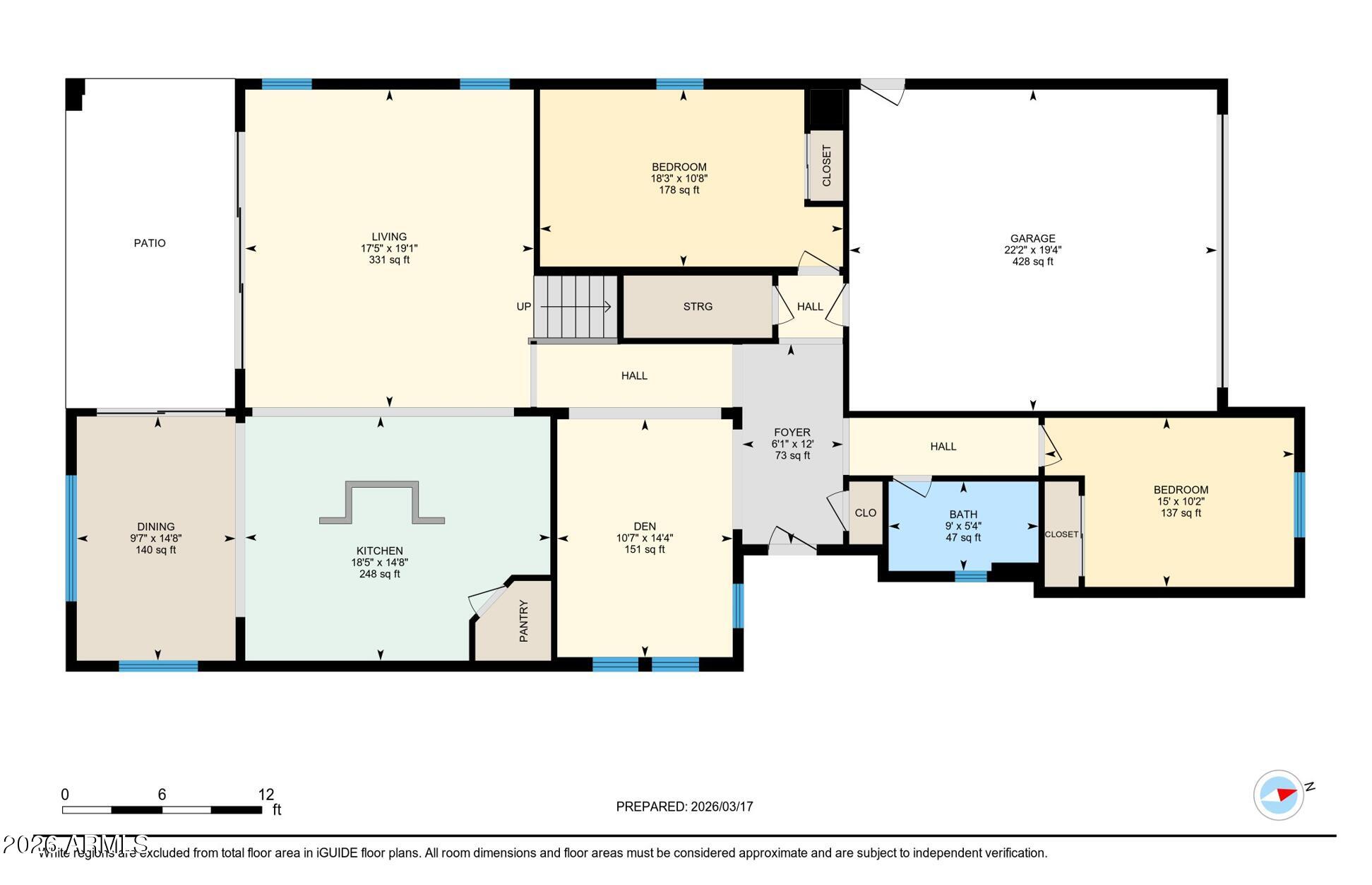 3413 East Crest Lane Phoenix, AZ 85050 - Photo 78 of 79 T-Floorplan-1