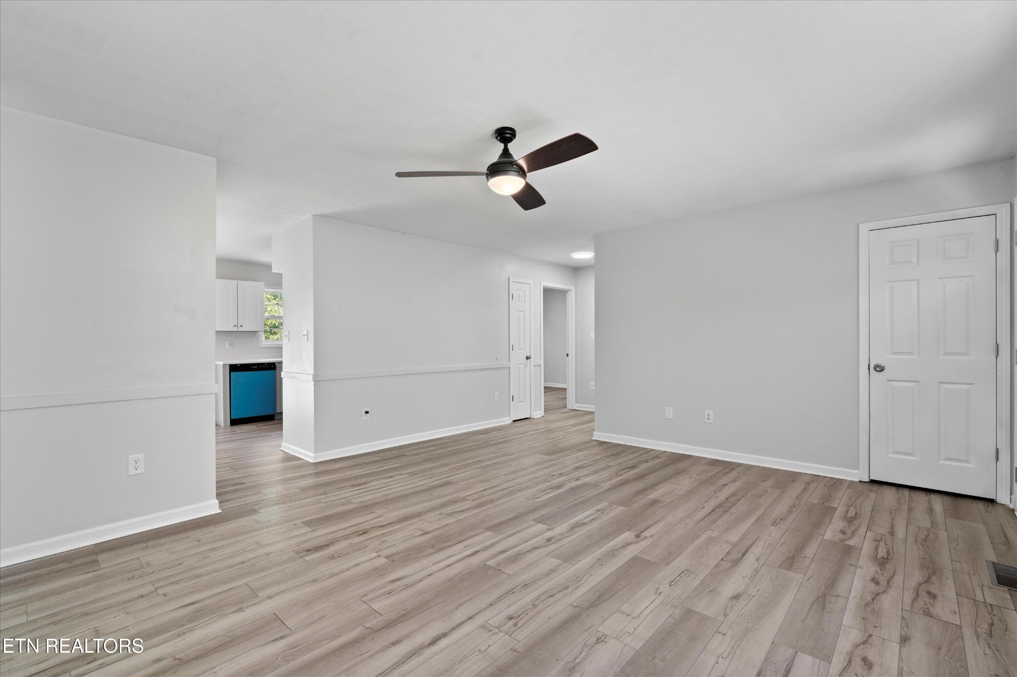 3844 Isaac Avenue Morristown, TN 37814 - Photo 6 of 23 wooden floor in an empty room