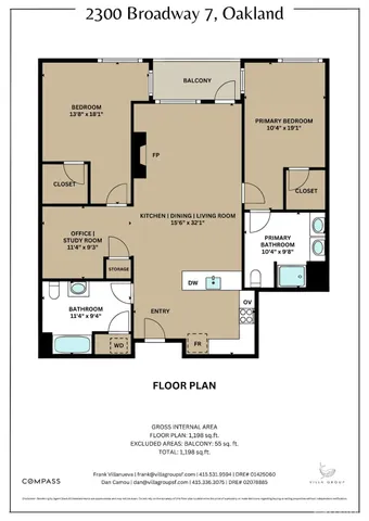 $549,000 | 2300 Broadway, Unit 7, Oakland, CA 94612