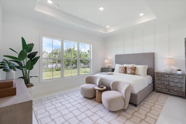 a kitchen with kitchen island cabinets and refrigerator