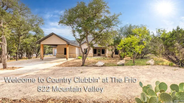 $675,000 | 822 Mountain Vly Drive, Concan, TX 78838