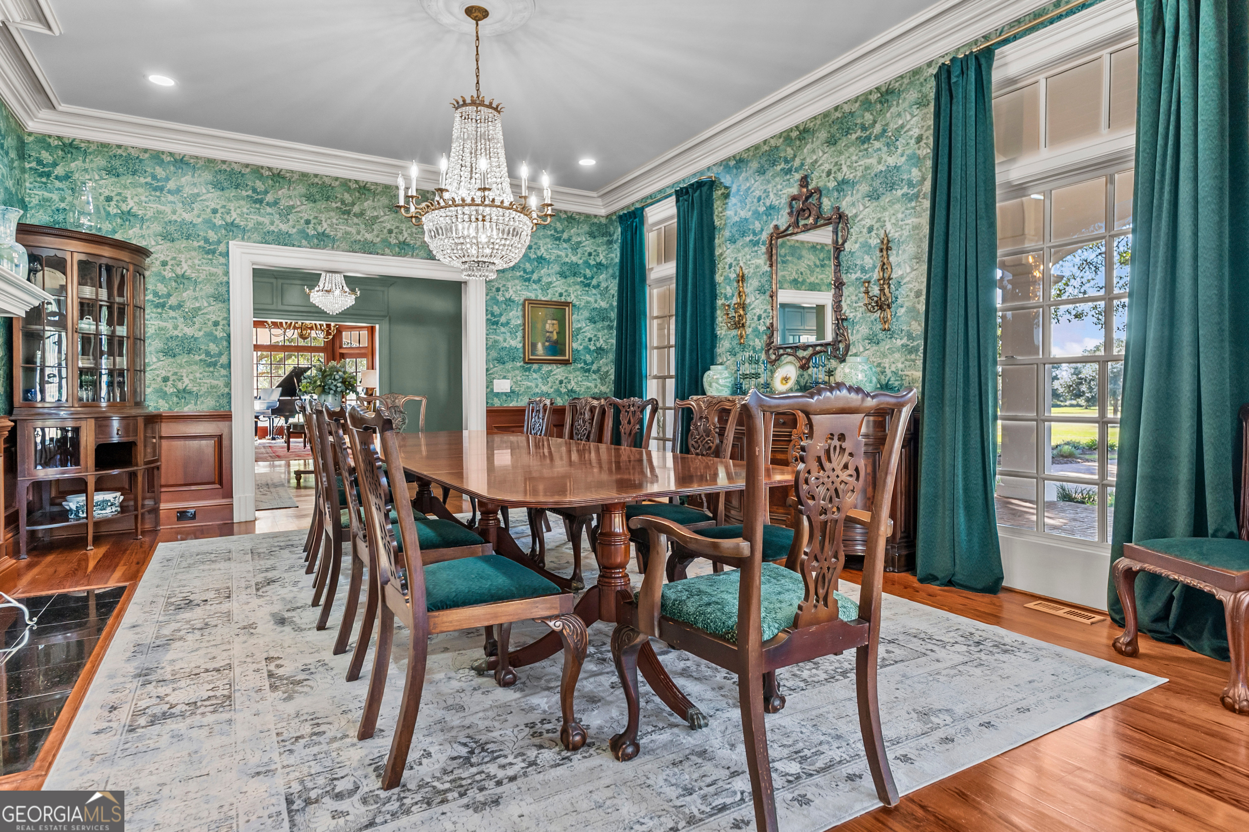 440 Ocilla Highway Fitzgerald, GA 31750 - Photo 22 of 96 a view of a dining room with furniture window and wooden floor