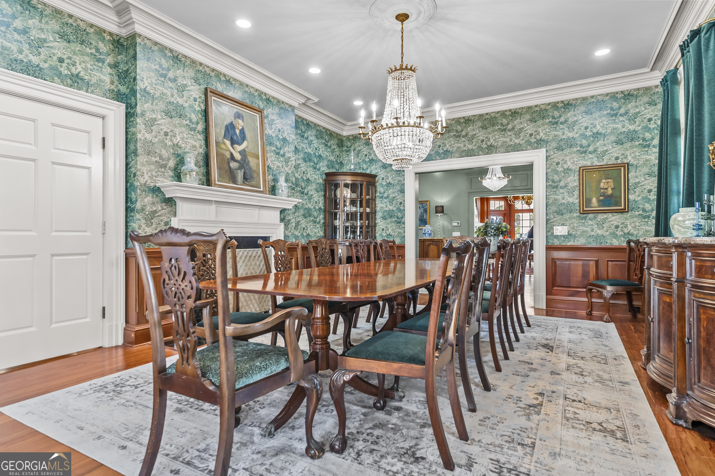 440 Ocilla Highway Fitzgerald, GA 31750 - Photo 23 of 96 a view of a dining room with furniture window and wooden floor