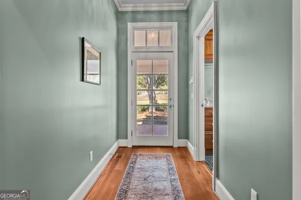 a bed room with a bed and a window