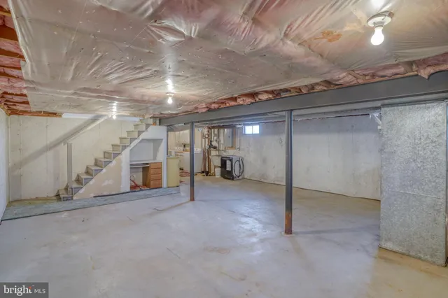 a room with storage and utility