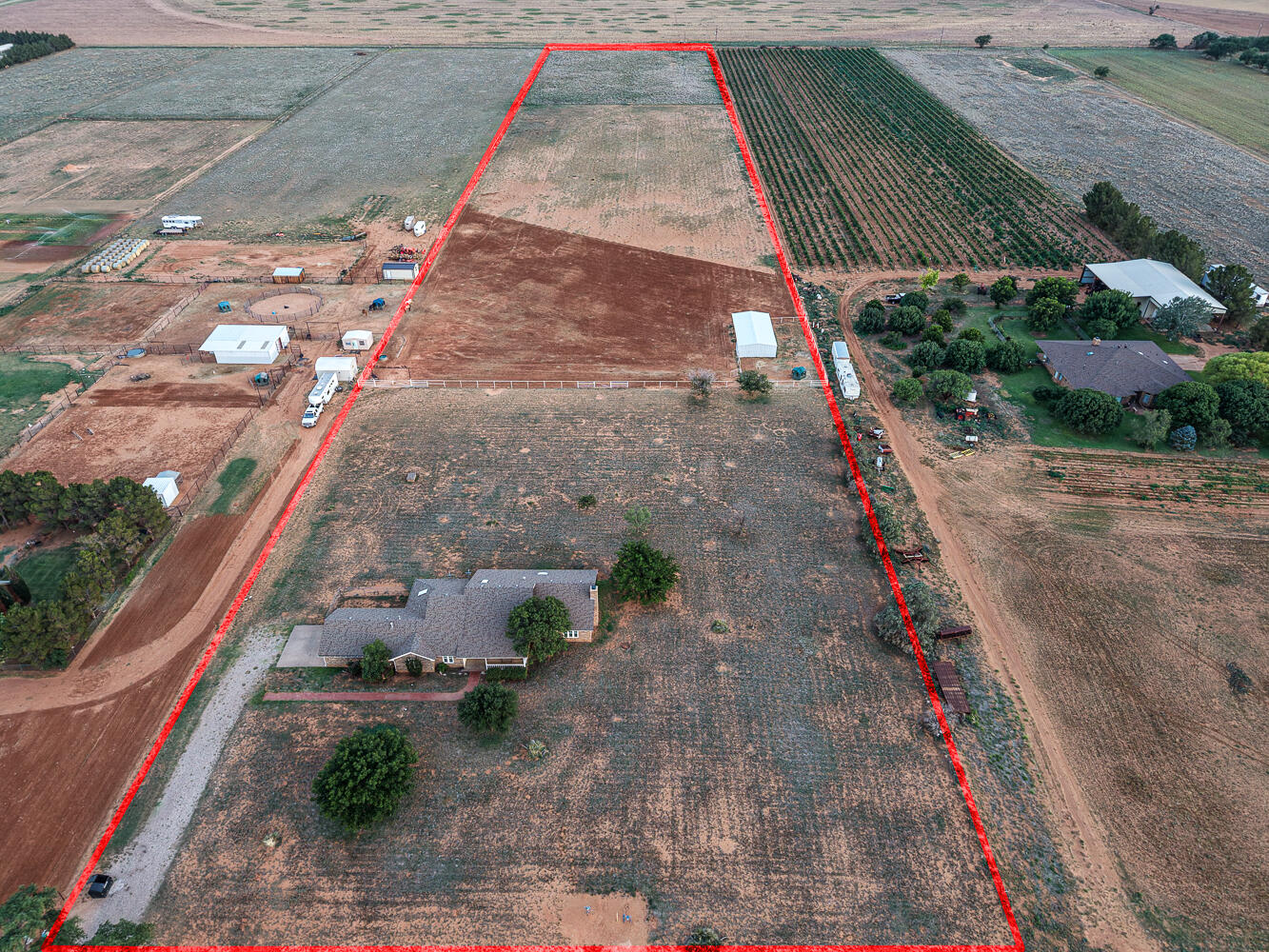 10025 Woodrow Road Ropesville, TX 79358 - Photo 7 of 78 Approximate Outline of 10 Acres