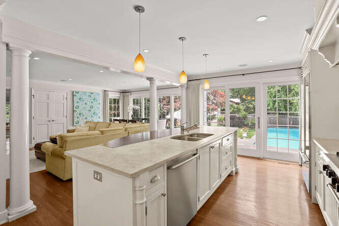 40 Tulip Tree Lane Darien, CT 06820 - Photo 4 of 27 a view of a kitchen and a sink