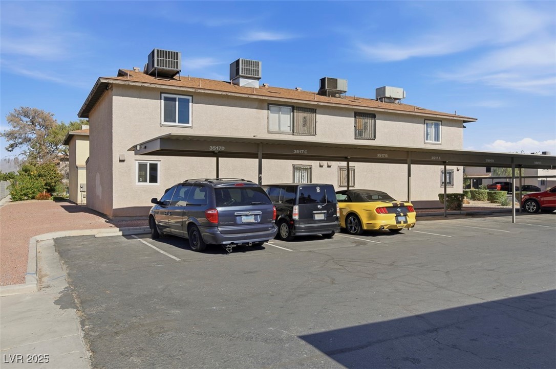 3517 Rio Robles Drive, Unit D North Las Vegas, NV 89030 - Photo 35 of 35 View of covered parking lot
