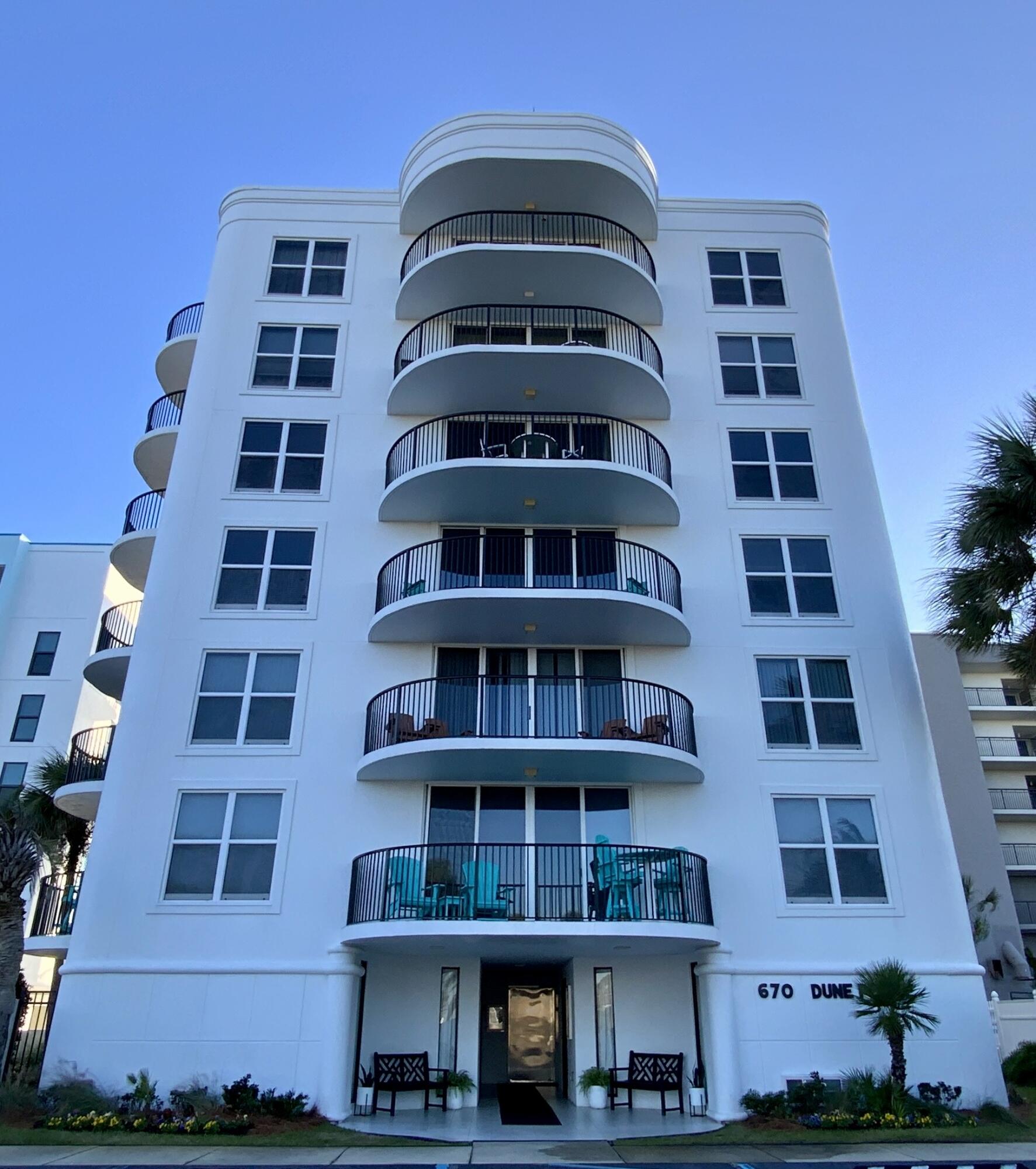 670 Santa Rosa Boulevard, Unit 503 Fort Walton Beach, FL 32548 - Photo 1 of 44 a front view of a building