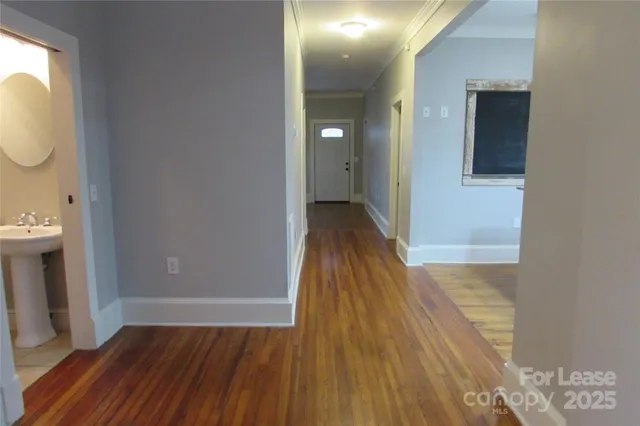 wooden floor in an empty room