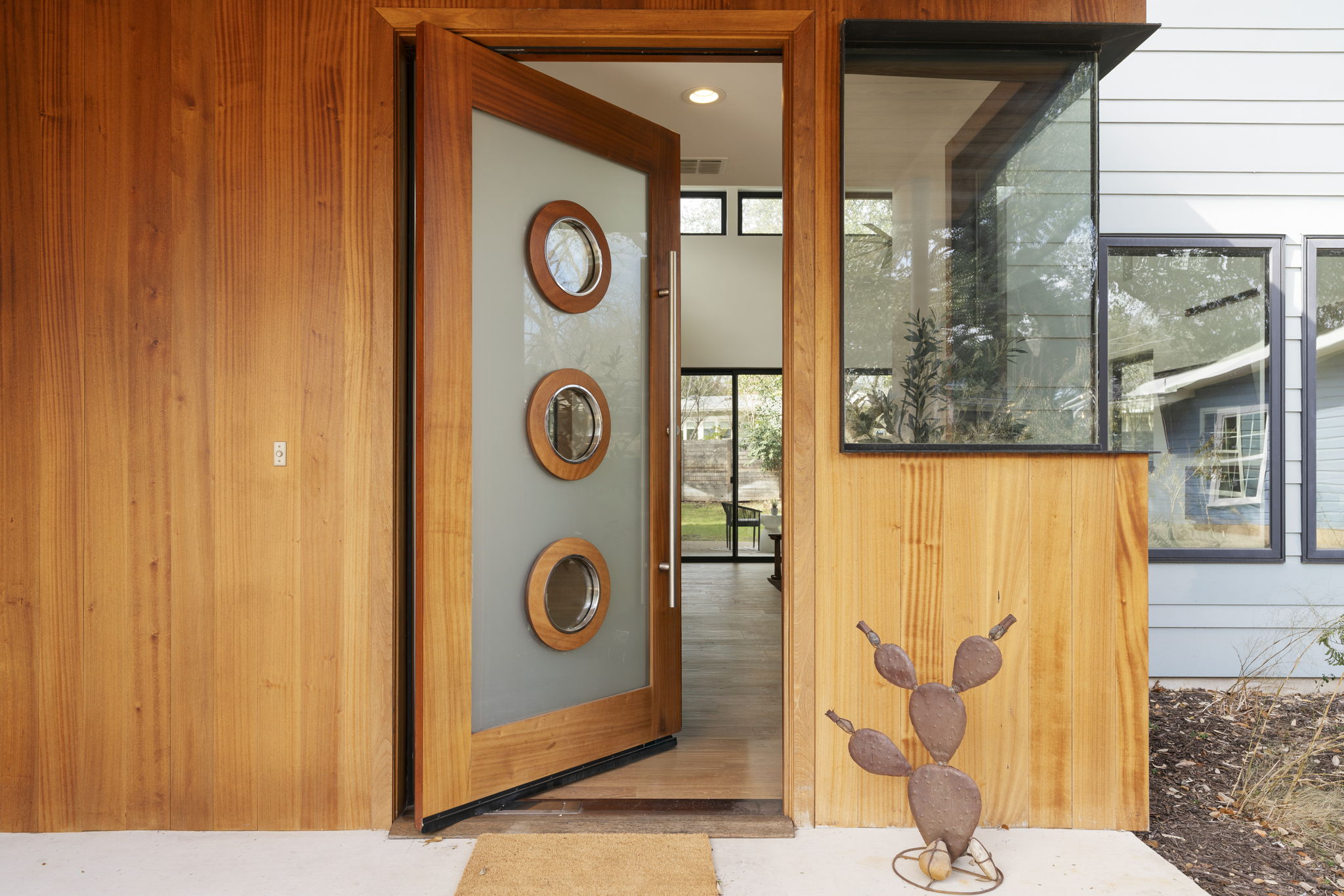 4602 Rue Street Austin, TX 78731 - Photo 3 of 39 a view of a door of the house