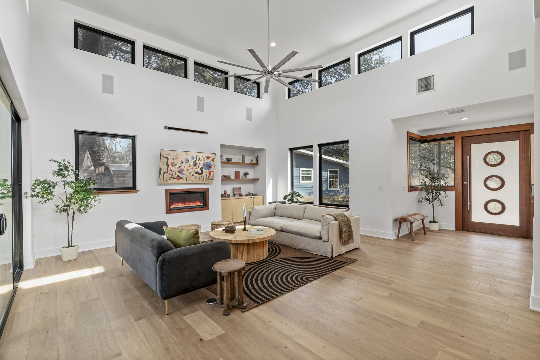 4602 Rue Street Austin, TX 78731 - Photo 7 of 39 a living room with furniture and a flat screen tv