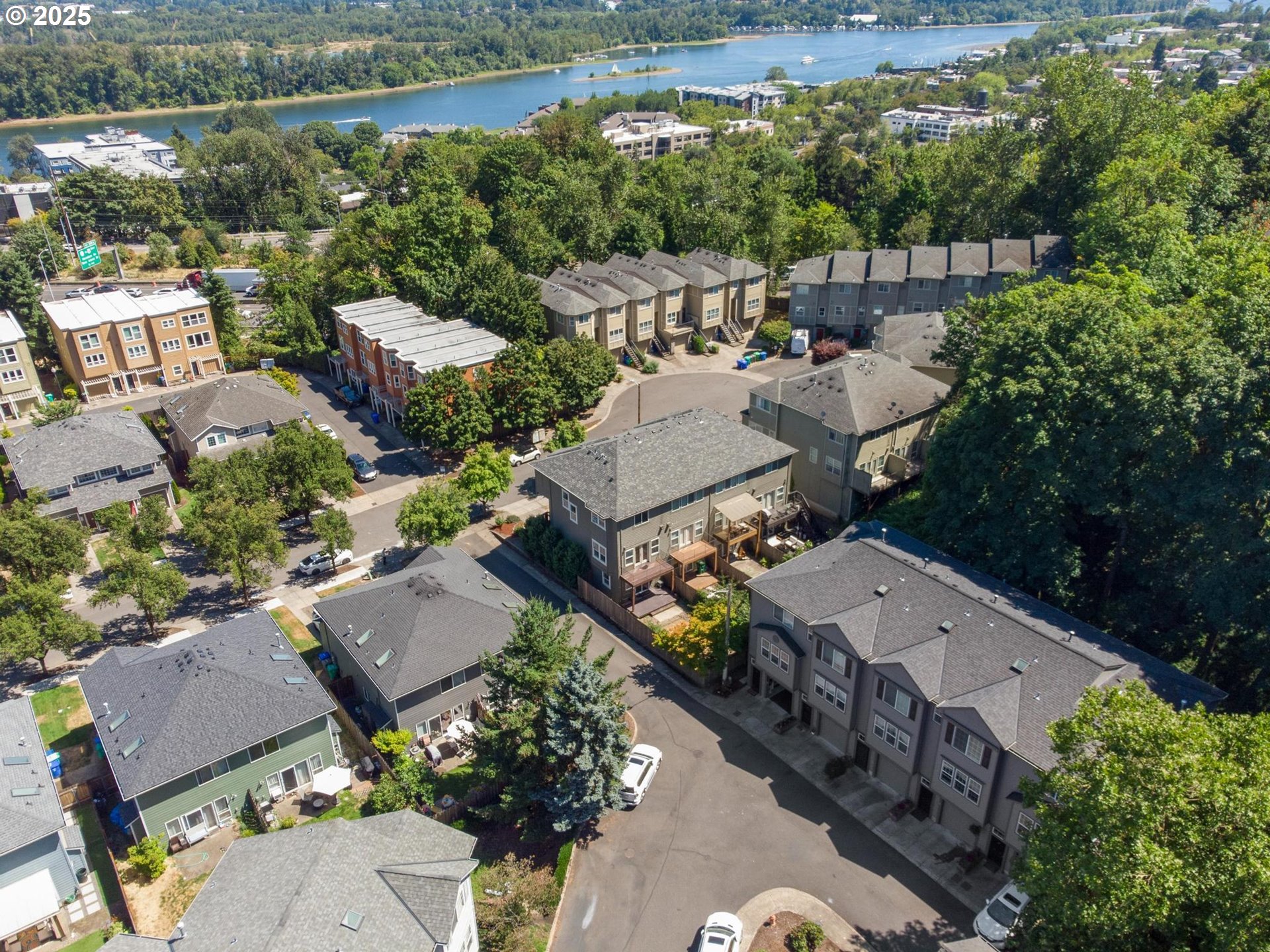 4815 Southwest 1st Avenue Portland, OR 97239 - Photo 32 of 43 an aerial view of multiple house