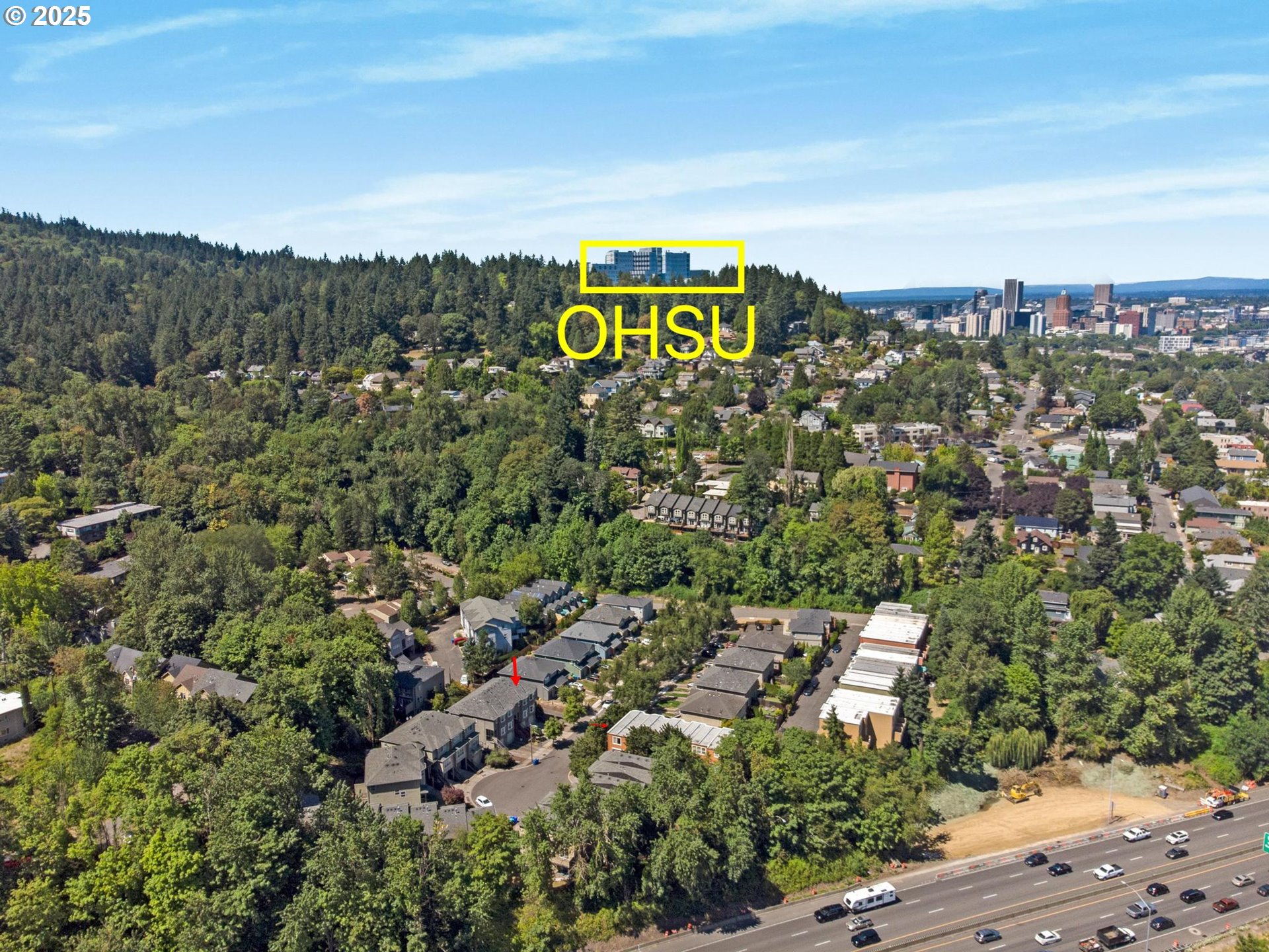 4815 Southwest 1st Avenue Portland, OR 97239 - Photo 35 of 43 an aerial view of a city