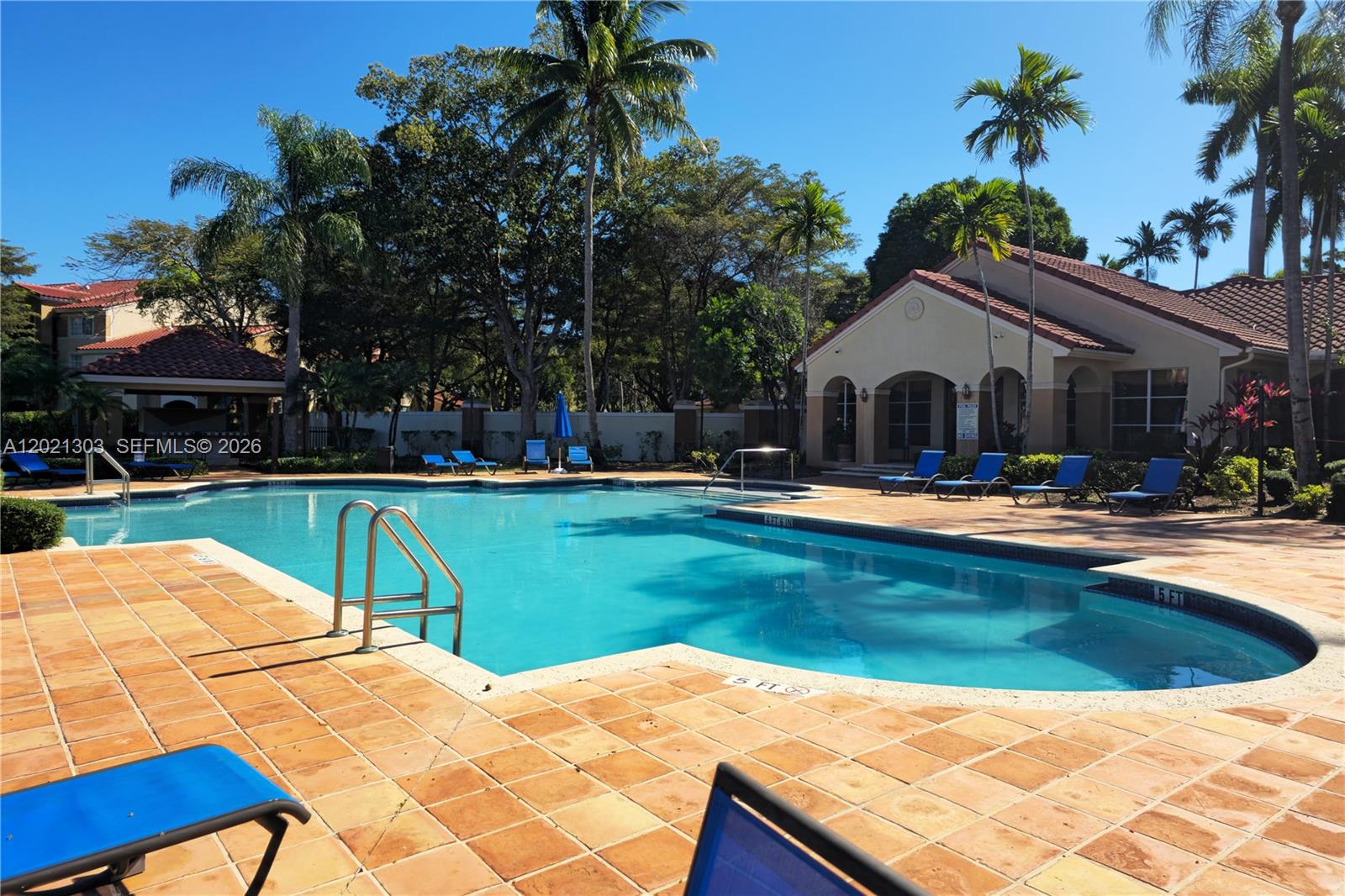 2123 Renaissance Boulevard, Unit 201 Miramar, FL 33025 - Photo 17 of 22 a view of outdoor space yard and swimming pool