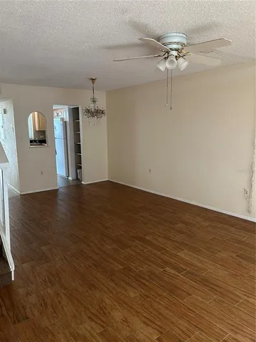 a view of a livingroom with a fireplace