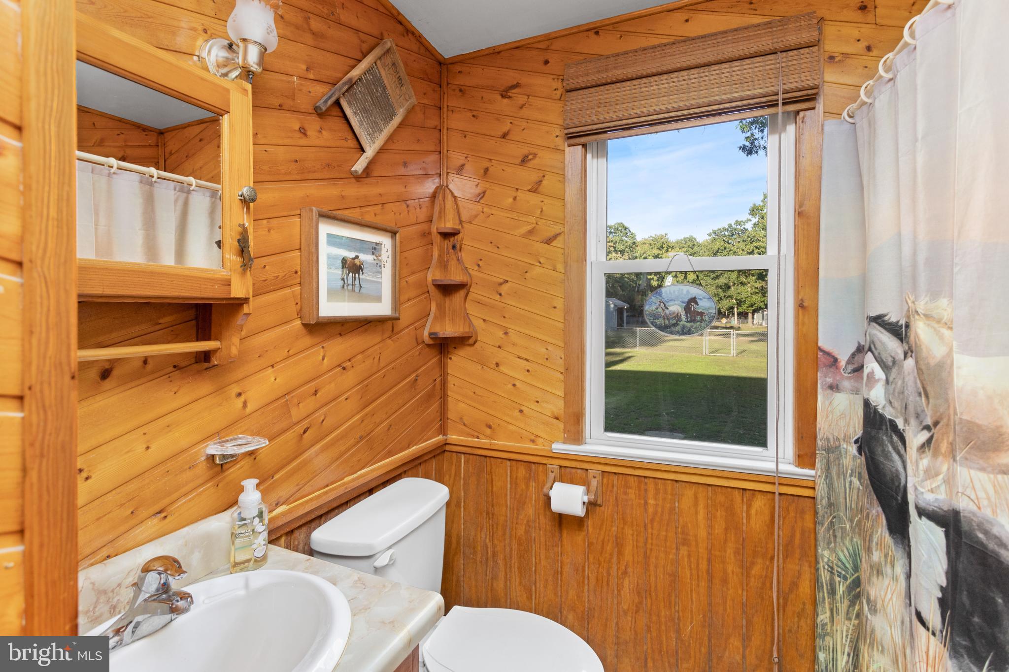 450 Stokes Road Shamong, NJ 08088 - Photo 14 of 35 a bathroom with a toilet sink and mirror