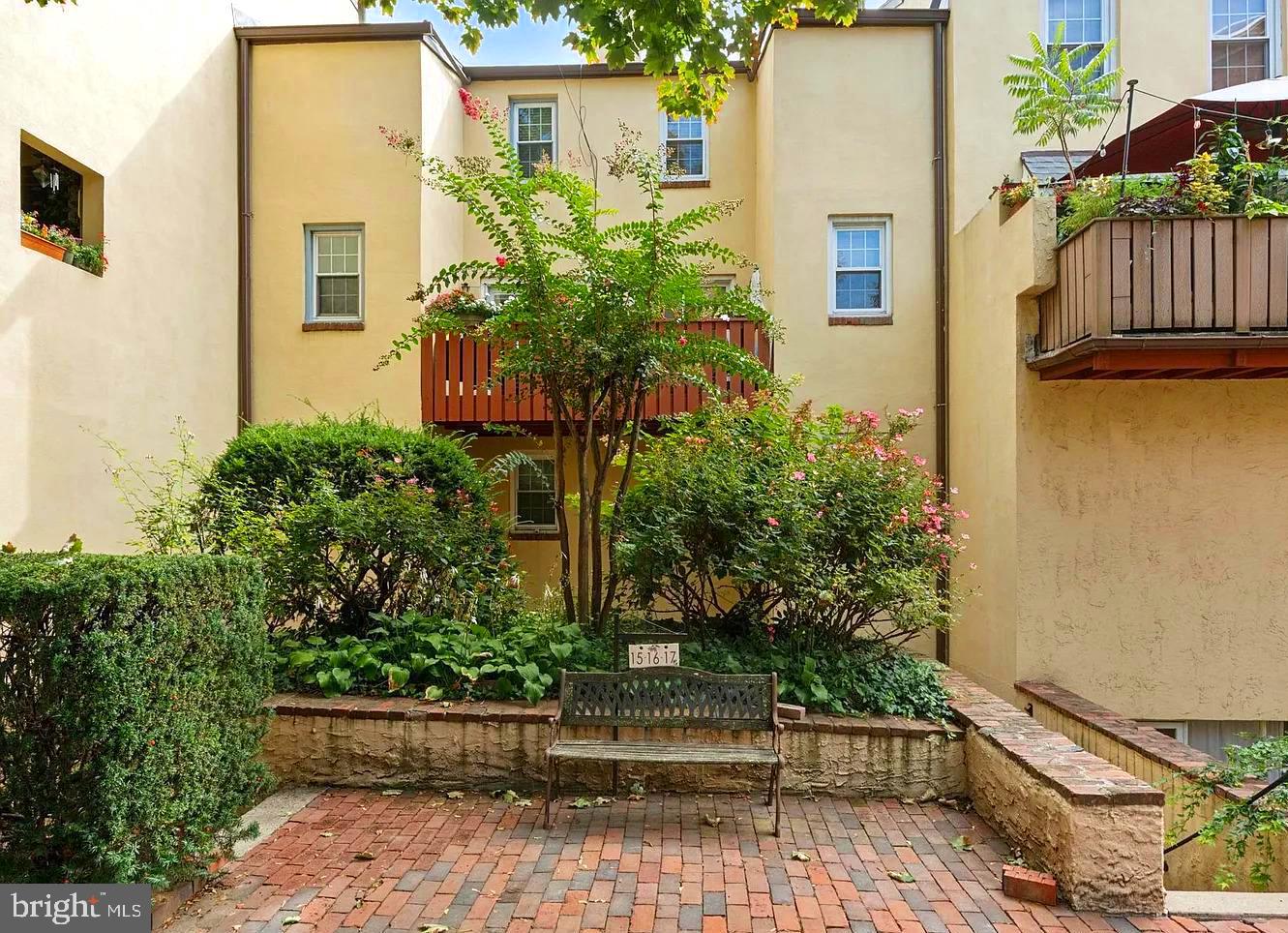 1110 Lombard Street, Unit 16 Philadelphia, PA 19147 - Photo 20 of 23 Common Courtyard