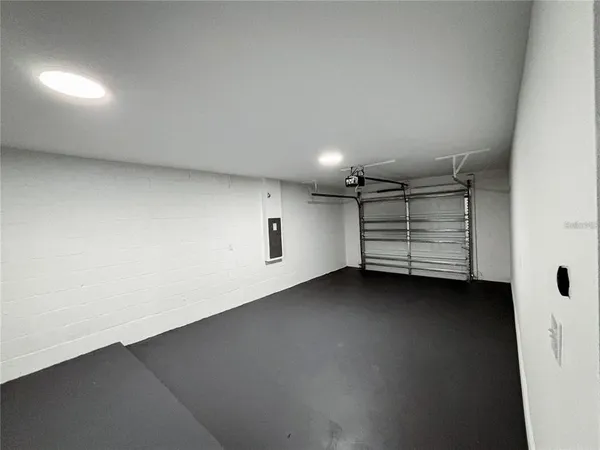 a view of a room with an empty space