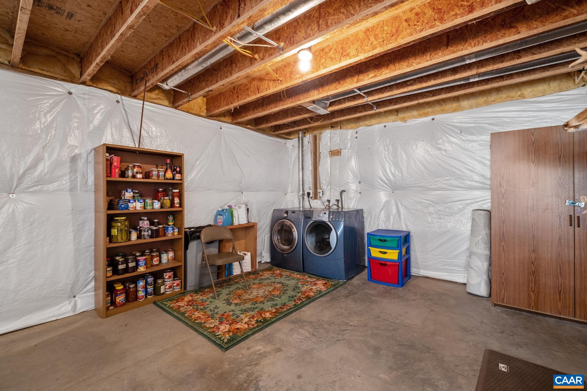 396 Riding Trail Lane Madison, VA 22727 - Photo 40 of 52 a view of storage and utility room