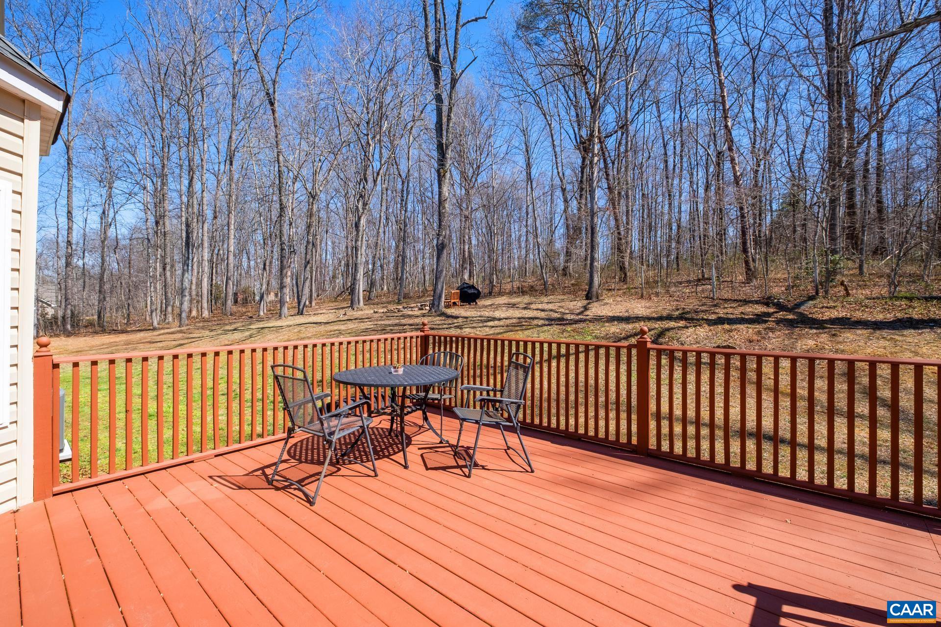 396 Riding Trail Lane Madison, VA 22727 - Photo 41 of 52 a deck view with a seating space