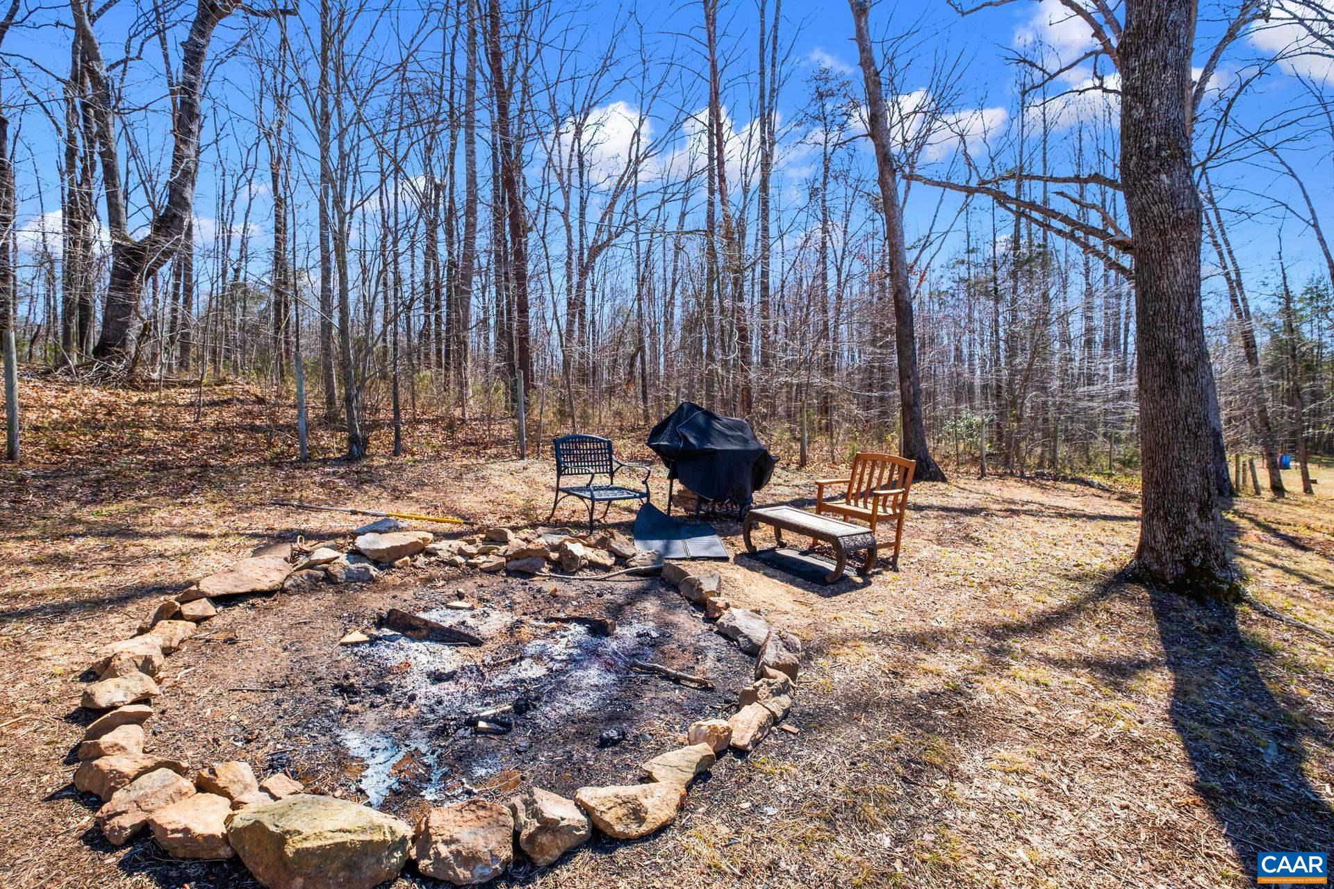 396 Riding Trail Lane Madison, VA 22727 - Photo 43 of 52 a backyard of a house with outdoor seating