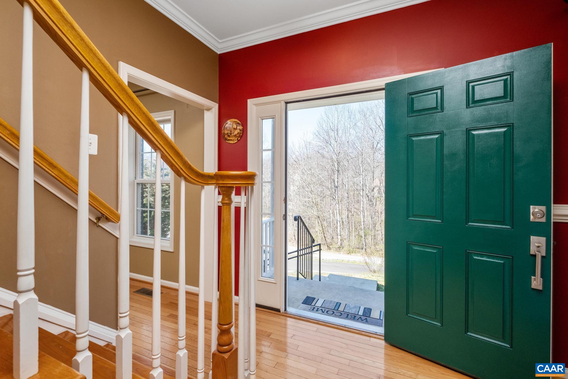 396 Riding Trail Lane Madison, VA 22727 - Photo 10 of 52 a view of an entryway with staircase
