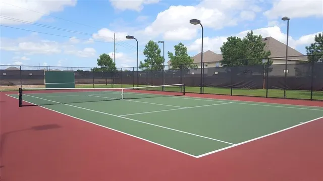 a view of a tennis court