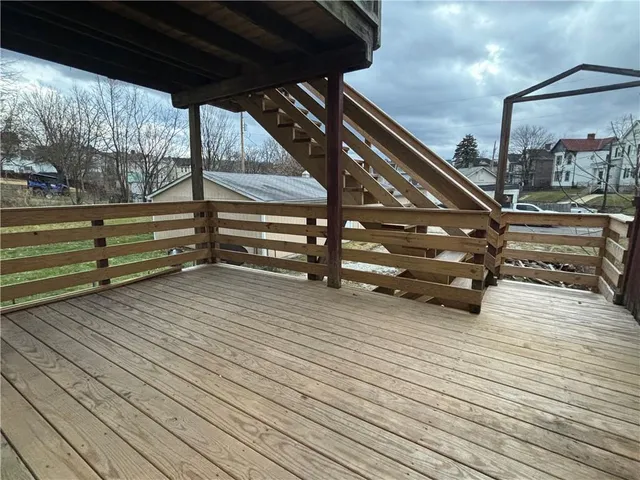 a view of outdoor space with seating space