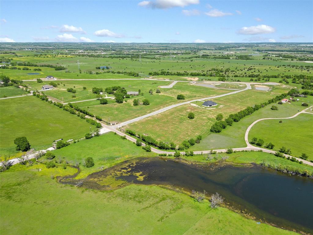 6057 Cates Ranch Road Godley, TX 76044 - Photo 5 of 29 Birds eye view of property featuring a rural view and a water view