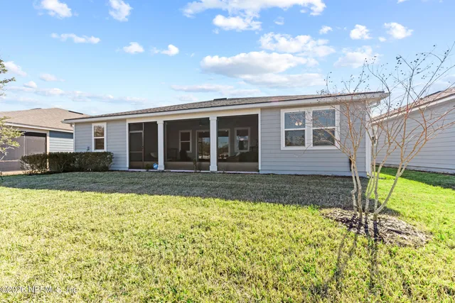a view of a house with a swimming pool