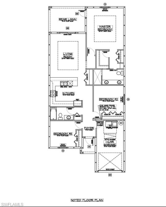 3731 Michigan Avenue Fort Myers, FL 33905 - Photo 2 of 3 View of home floor plan