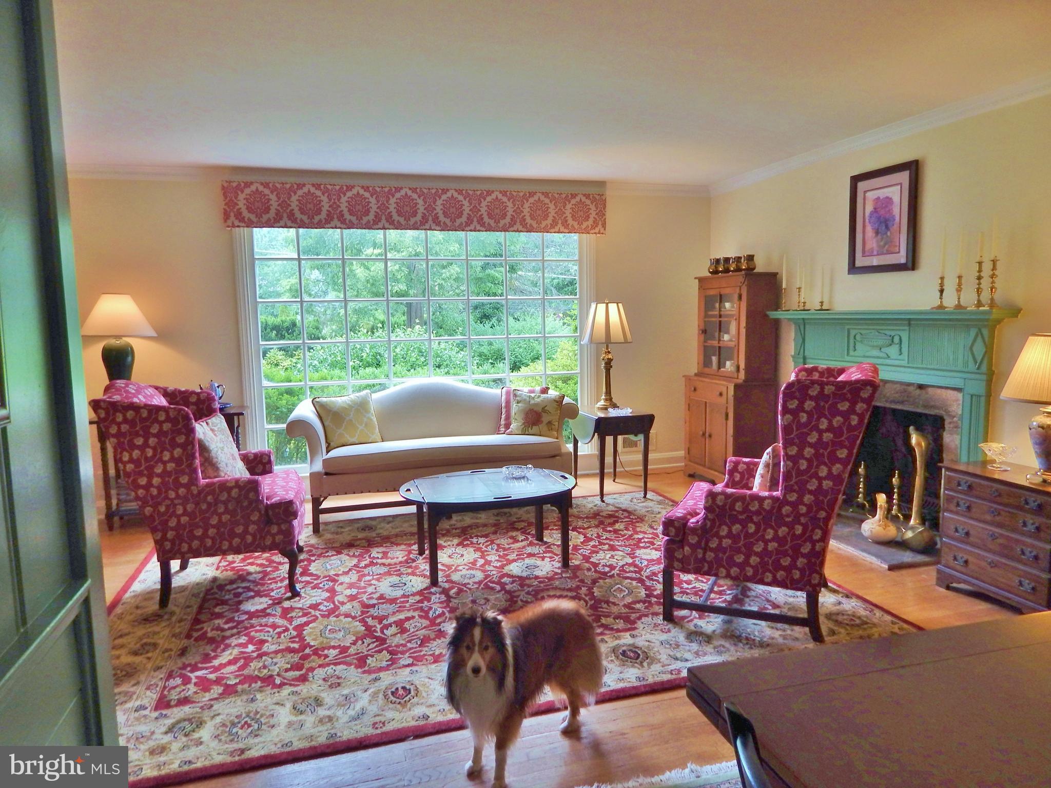 1229 Dulaney Valley Road Towson, MD 21286 - Photo 4 of 58 Living Room with Fireplace