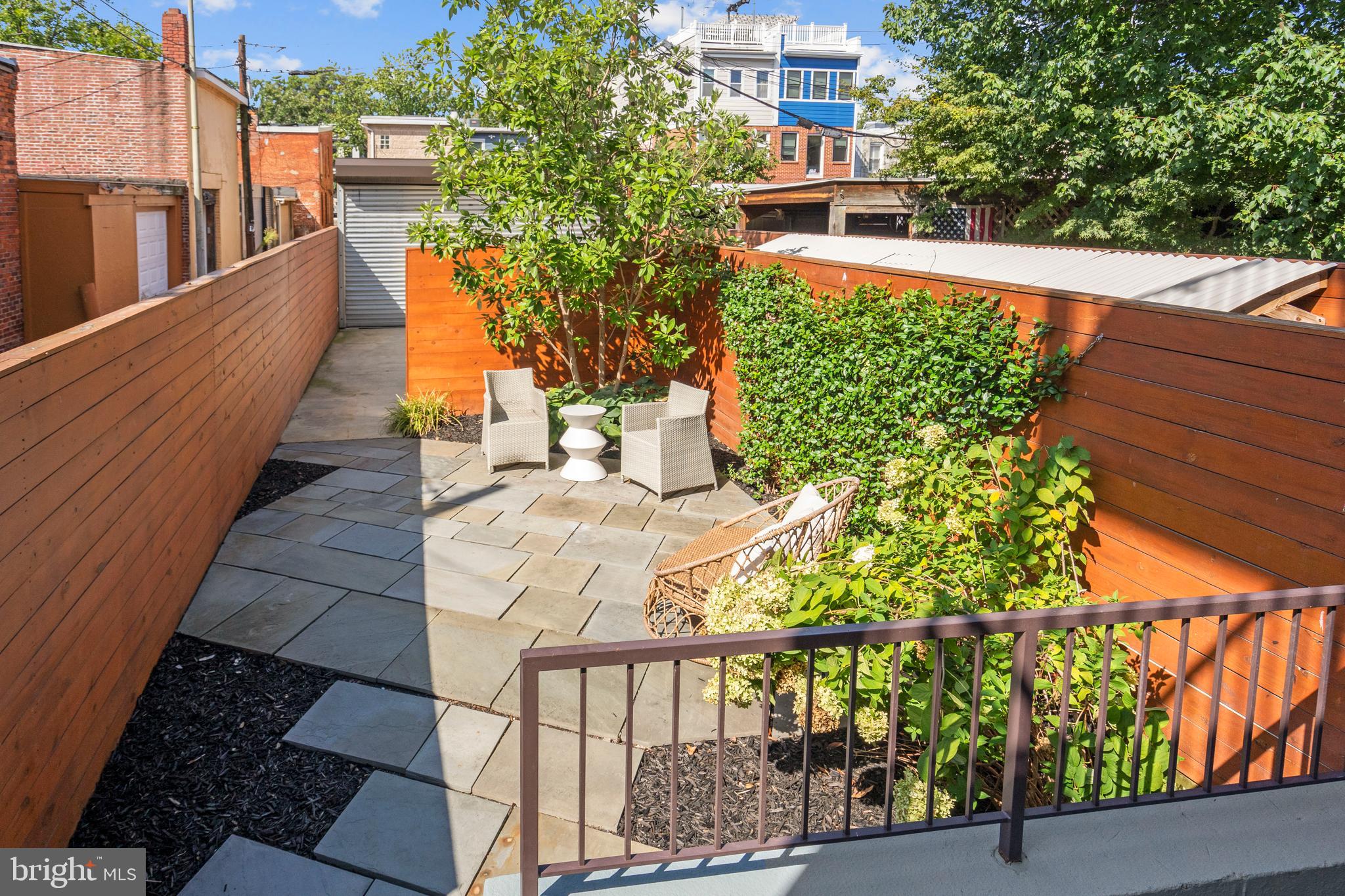 910 9th Street Northeast, Unit 1 Washington, DC 20002 - Photo 39 of 66 a balcony with wooden floor
