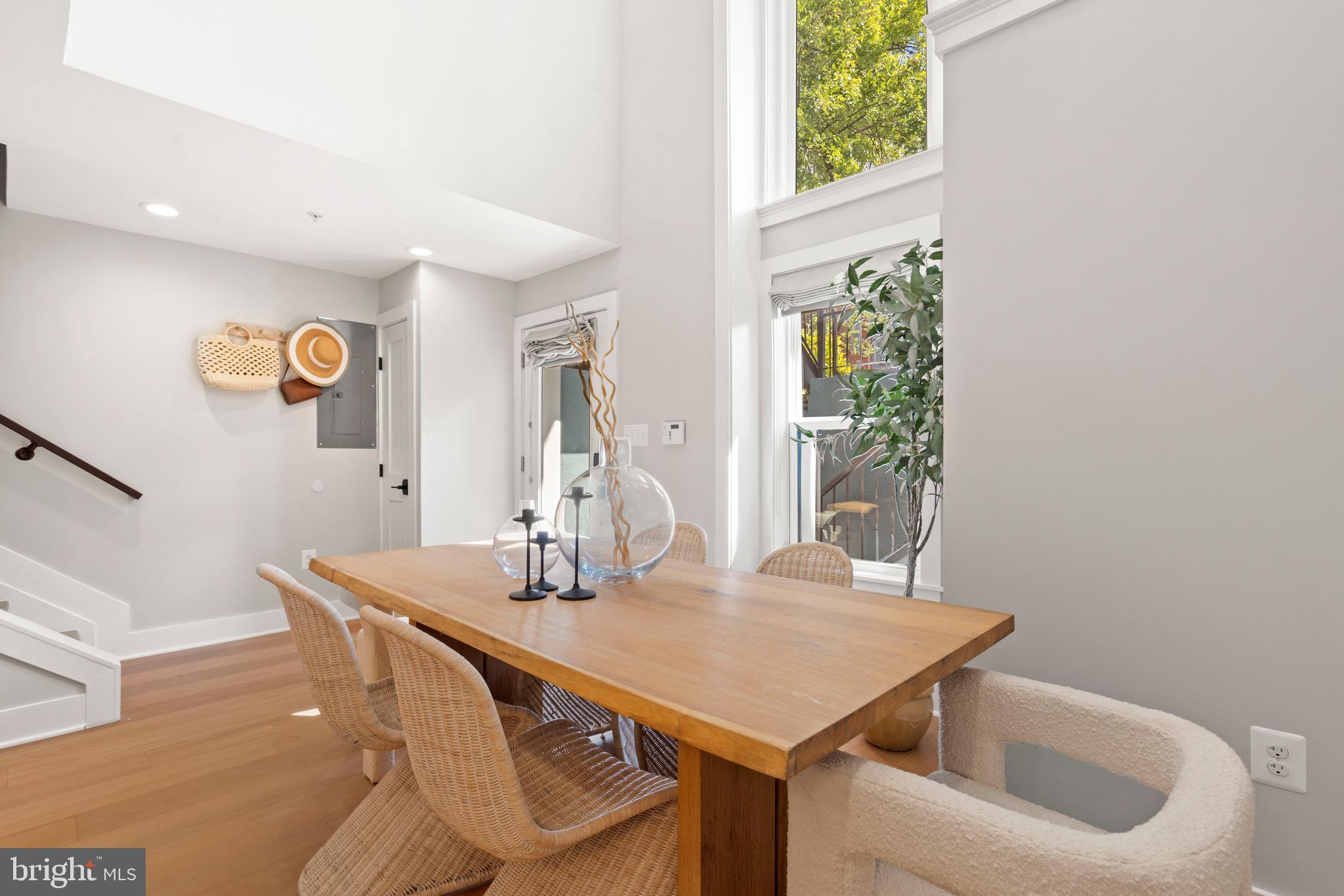 910 9th Street Northeast, Unit 1 Washington, DC 20002 - Photo 10 of 66 a view of a dining room with furniture and window