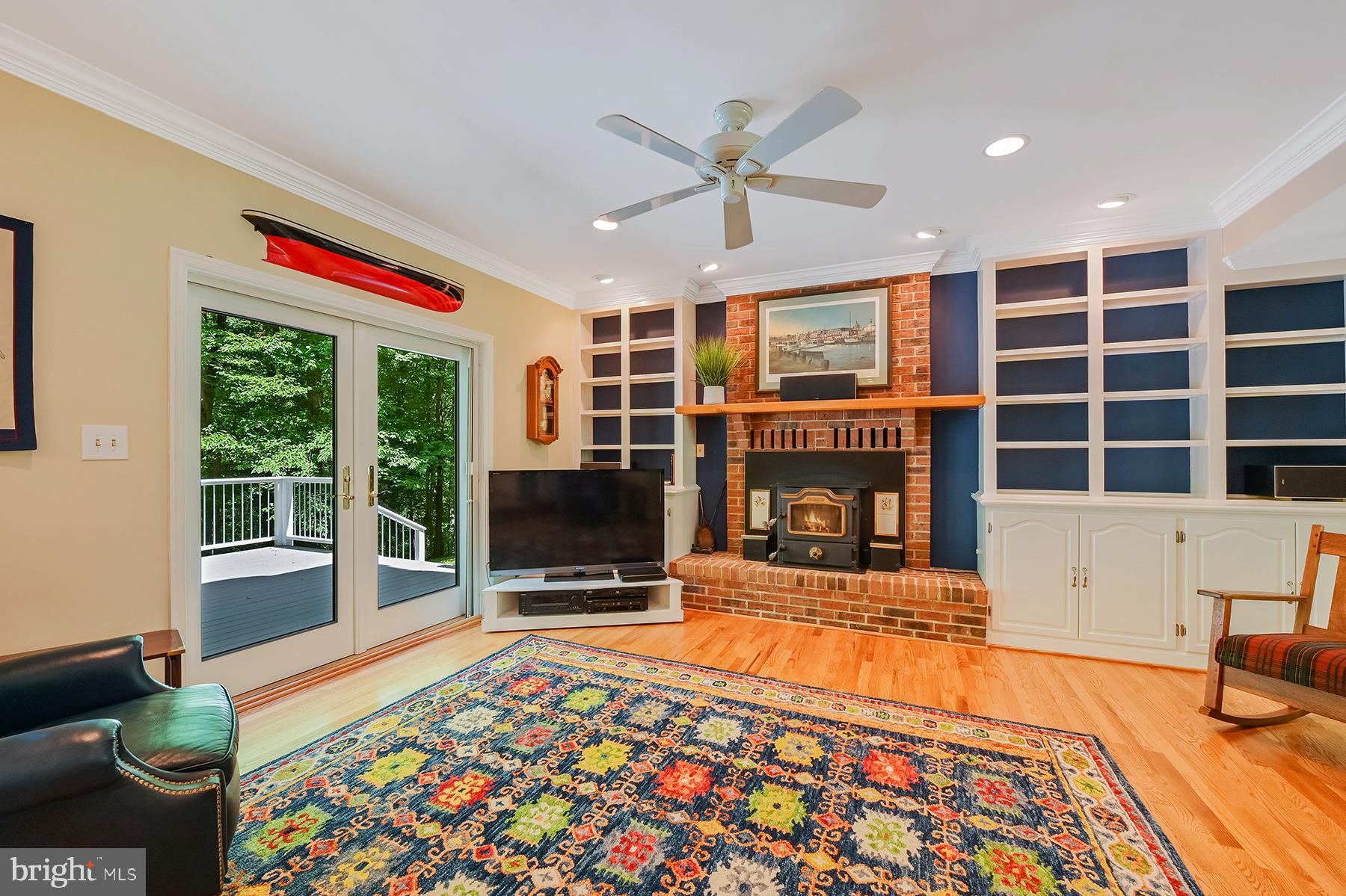3226 Cragun Road Edgewater, MD 21037 - Photo 12 of 57 Cozy wood/coal stove in the family room