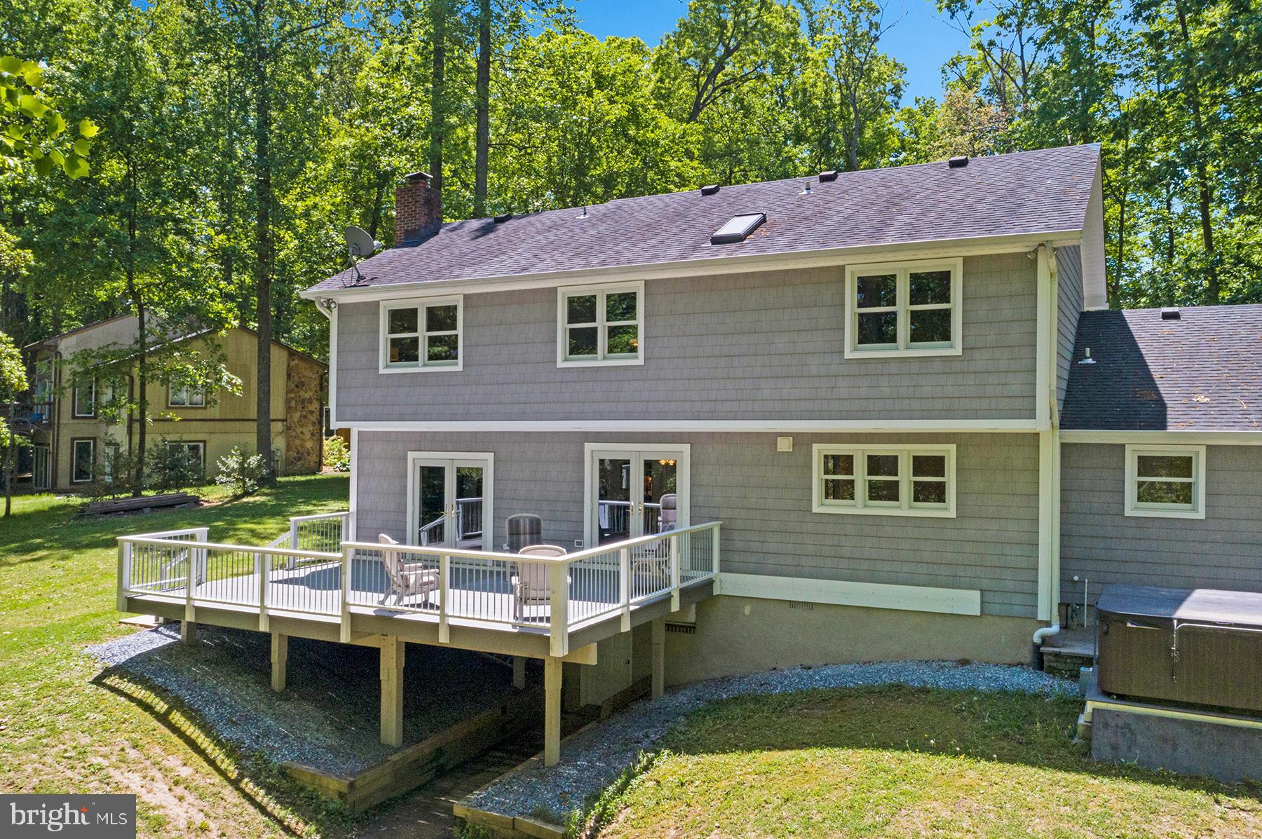 3226 Cragun Road Edgewater, MD 21037 - Photo 57 of 57 Aerial view of waterside of home