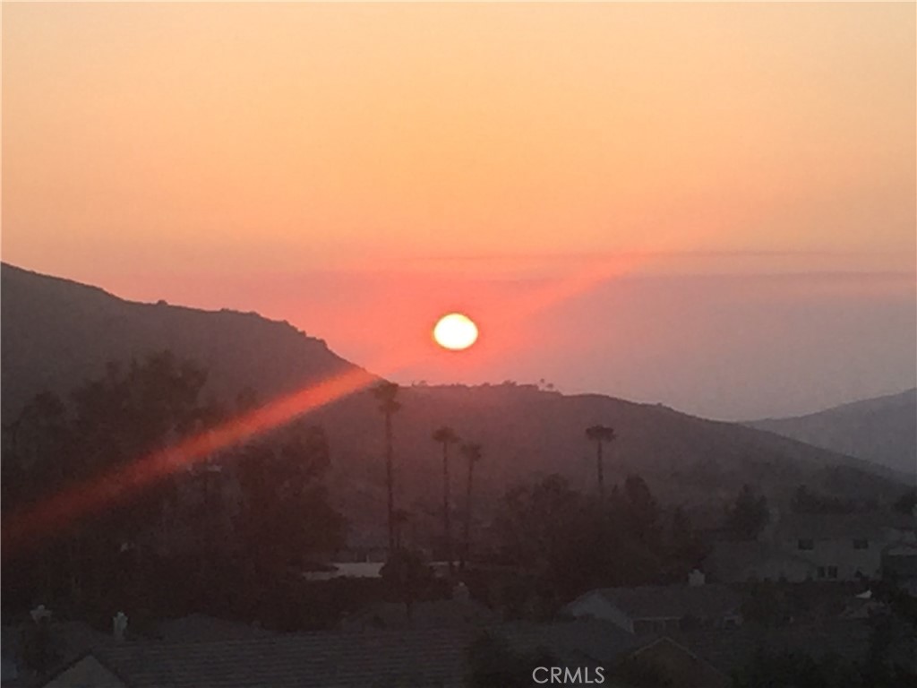 12257 Skywood Court Riverside, CA 92503 - Photo 47 of 47 Sunset from the balcony