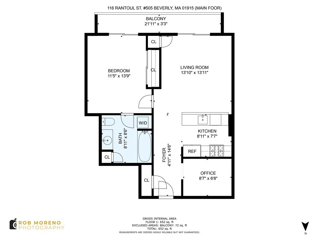 116-128 Rantoul Street, Unit 505 Beverly, MA 01915 - Photo 30 of 30 Gallery Image 30