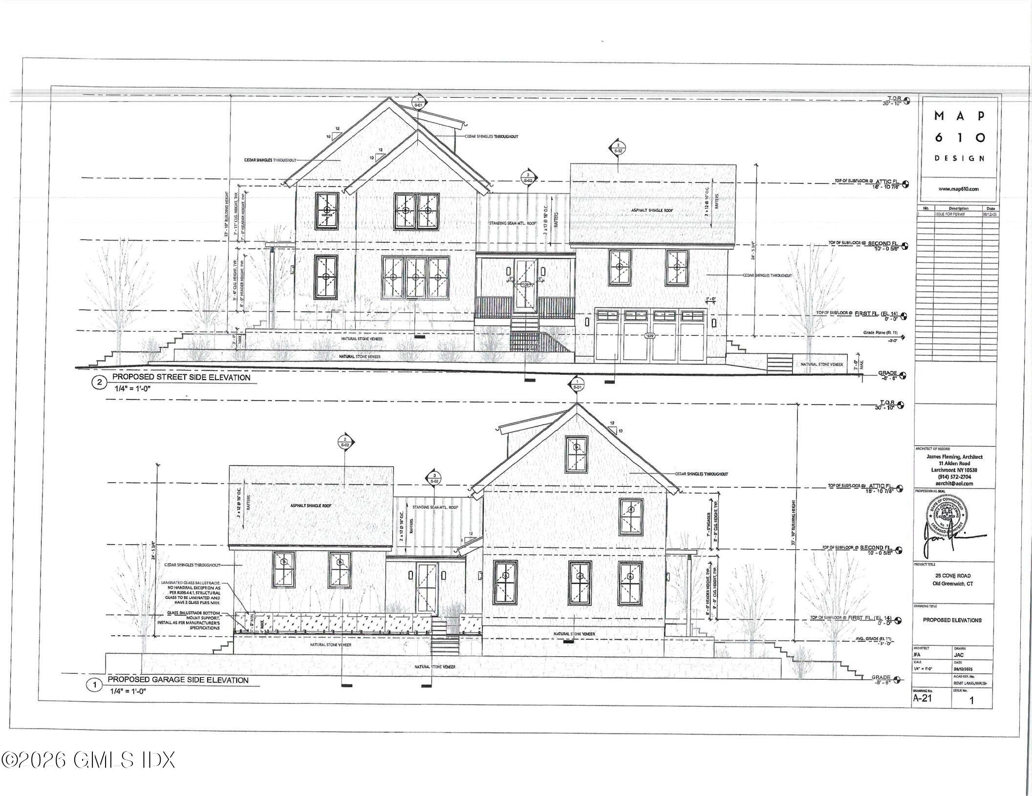 25 Cove Road Old Greenwich, CT 06870 - Photo 33 of 33 25 Cove Rd floor plans_06