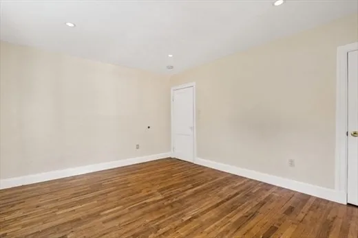 wooden floor in a room