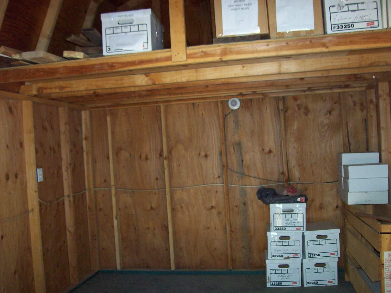 18665 Saddleback Ridge Road Cottonwood, CA 96022 - Photo 41 of 41 Inside Storage Outbuilding